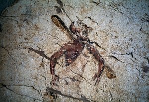 Fresco, Kos island, Greece