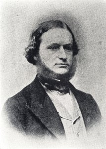 Gustav Kirchhoff, German physicist, c 1860s by Frederick (attr. to) Barnard