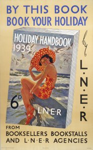 Holiday Handbook 1939, LNER poster by Ferdinand Georg Waldmuller