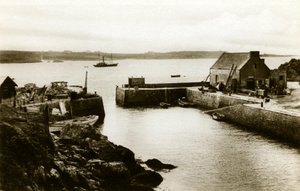 Isle of Ouessant: The Port of Lampaul at High Tide
