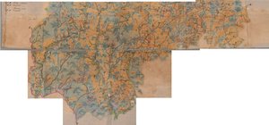 Map of the Kirzhach District (PGM 1 verst) 1780 - 1790