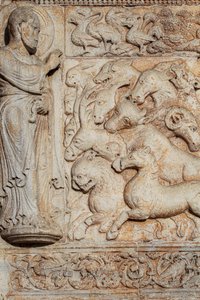 Low Relief of the Portal of San Zeno Maggiore, Verona