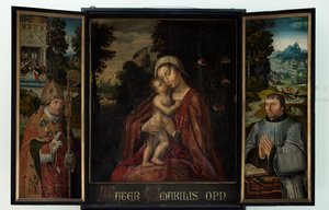 Parish Church (Église Saint-Quentin). Triptych.