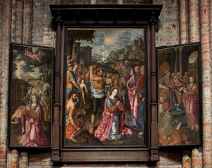 Parish Church of Saint Walburga (Triptych) by . .