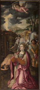 Parish Church (Parochiekerk Sint-Walburga). Triptych. by . .