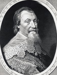 Portrait of Axel Gustafsson Oxenstierna, Lord High Chancellor of Sweden by William Walcutt