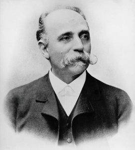 Portrait of Bartolomeo Emilio Camillo Golgi, Italian scientist and physician, Nobel Prize in Medicine in 1906