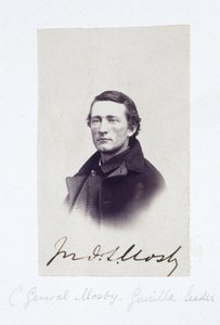 Portrait of General Mosby, Confederate Guerrilla Leader by Frederick (attr. to) Barnard