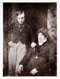 Portraits of Charles Kirkpatrick Sharpe (1781-1851), Scottish antiquary and artist, with an unknown colleague