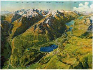 St Moritz, circa 1930 by . .