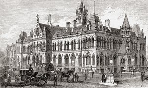 The Manchester Assize Courts, Manchester, England