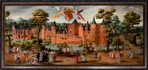 Zottegem Town Hall (Stadhuis), Painting by . .