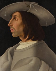 Portrait of a Man in Profile by Italian Painter