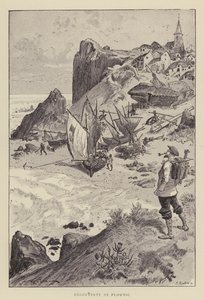Discovery of Plouhic by after Albert Robida