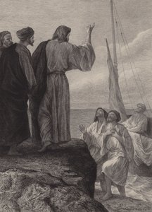 The Calling of James and John by after Albert Robida