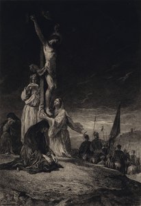 The Crucifixion by after Albert Robida