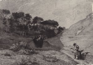 The Two Blind Men of Jericho by after Albert Robida