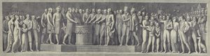 Solemn swearing of the oath establishing the Cisalpine Republic, 29 June 1796 by after Andrea Appiani the Elder