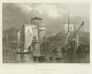 Bridge of Egnippo, Negropont by after C. Stanfield
