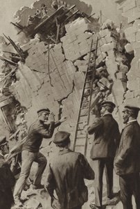 An English seaman assisting the rescue effort after the Messina earthquake by after Charles Mills Sheldon
