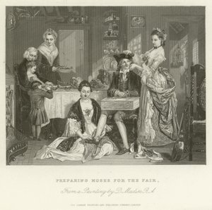 Preparing Moses for the Fair by after Daniel Maclise