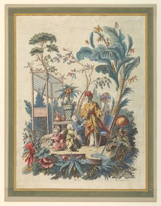 Plate 7 of a Set of Chinese Genre Scenes