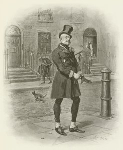 Mr. Micawber by after Frederick Barnard