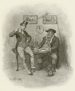 The Two Wellers by after Frederick Barnard
