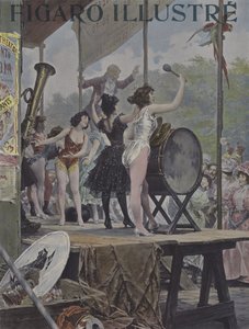 The Parade (Cover of Le Figaro Illustre, November 1897) by after Frederik Hendrik Kaemmerer