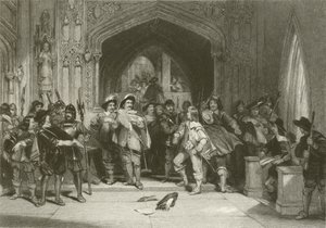 Colonel Pride Excluding the Members Obnoxious to the Army from the House of Commons by after George Cattermole