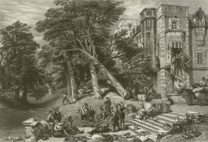Destruction of the Property of Royalists by after George Cattermole