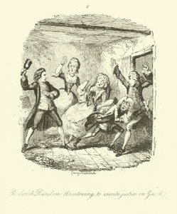Illustration for Roderick Random by after George Cruikshank