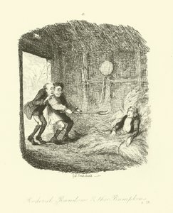 Illustration for Roderick Random by after George Cruikshank