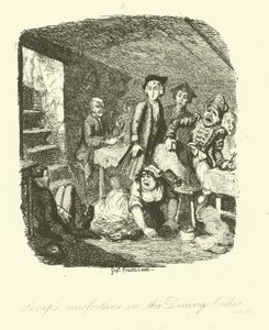 Illustration for Roderick Random by after George Cruikshank