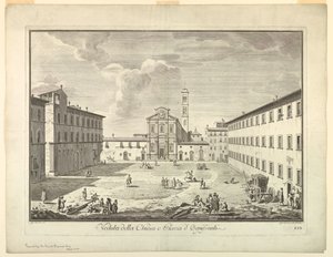 View of Florence, Plate from 