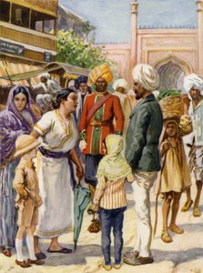 In an Indian Bazaar