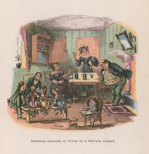 Illustration for Nicholas Nickleby by after Hablot Knight Browne