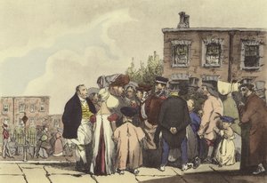 People of London by after Henri Bonaventure Monnier