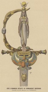 Sword of honour awarded to Major Jean-Baptiste Marchand by after Henri Meyer