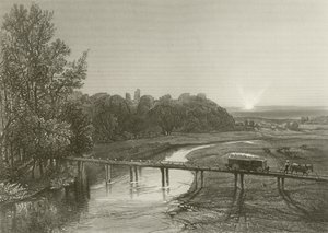 Tutbury Castle by Henry after Warren