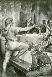 Beowulf Replies Haughtily to Hunferth