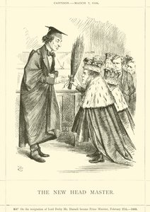 The New Head Master by after John Tenniel