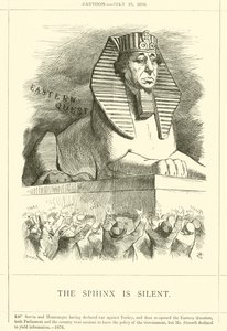 The Sphinx is Silent by after John Tenniel