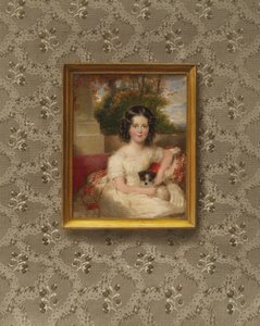 Portrait of Princess Ida Schwarzenberg, born Princess of Liechtenstein, as a child by after Moritz Michael Daffinger
