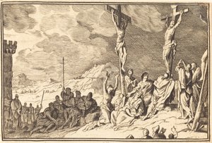 Christ Dying on the Cross by after Sébastien Le Clerc I