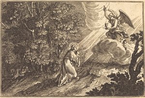 Christ Praying on the Mount of Olives by after Sébastien Le Clerc I