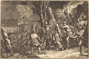 The Arrest of Christ by after Sébastien Le Clerc I