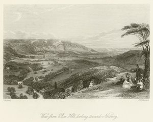 View from Box Hill, Looking Towards Norbury by after Thomas Allom