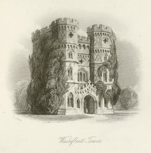 Wainfleets Tower by after Thomas Allom
