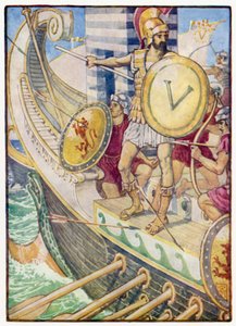 He became a target for every arrow by after Walter Crane